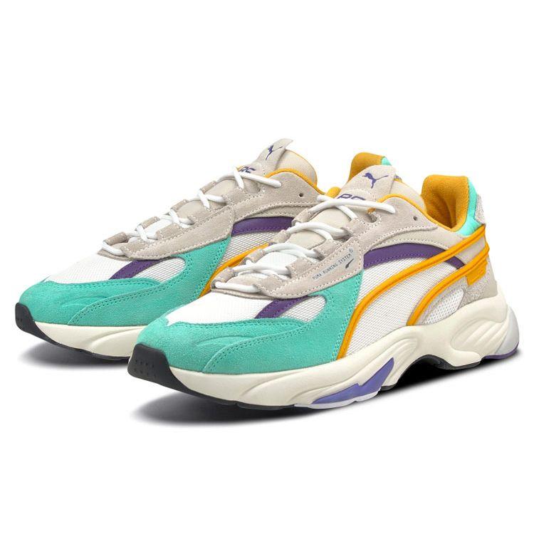 Puma Кроссовки RS-Connect Drip Biscay Green Unisex Белые 368610-02
