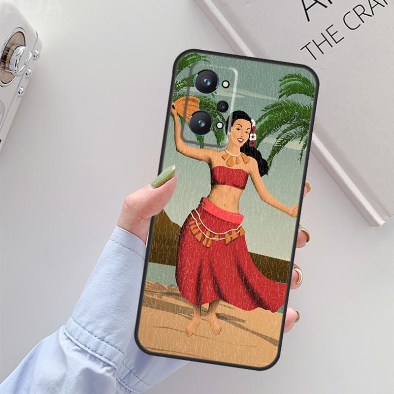 Чехол Aloha Beach Life Hawaii для Realme 11 10 12 13 14 Pro Plus GT 5 6 6T GT7 Pro C67 C61 C53 C51 C21Y C25S C55 C75