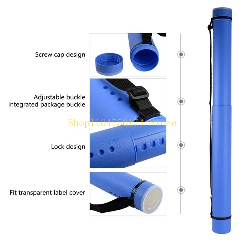 Round Poster Tube Storage Extendable Poster Tube Poster Holder Tube Telescoping Tube for Documents Artwork Scrolls top sale
