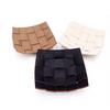 YY Pu Woven Leather Jewelry Tray Organised Nightstand Caddy for Men - EDC Catchall for Keys, Watch, Wallet, Jewellery Gift