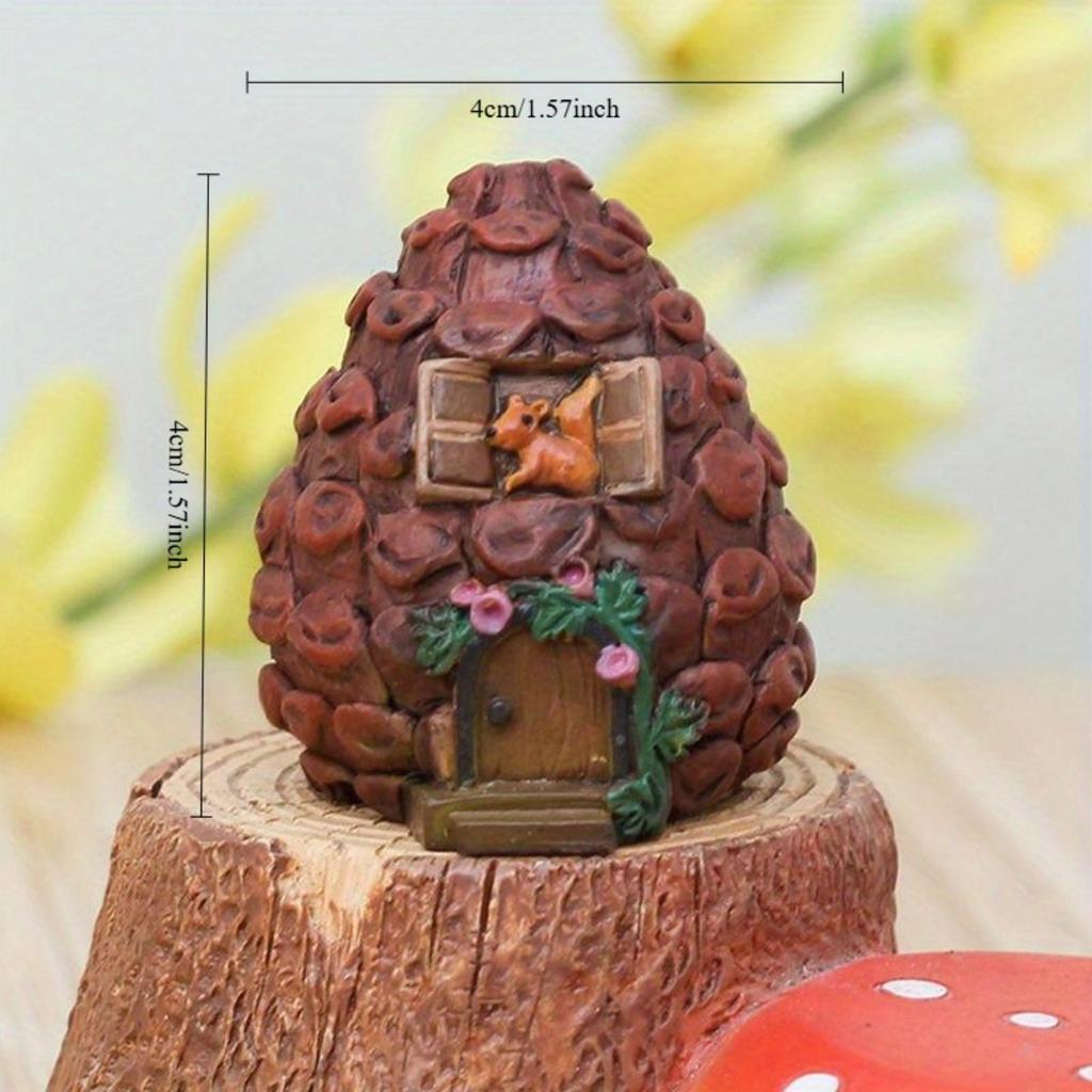 Миниатюры DIY ремесла сказочные фигурки мини дом сад украшения микро пейзаж смолы