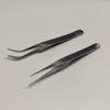 2 шт. Пинцеты Пинцеты с кончиком Антимагнитные Изогнутые Прямые