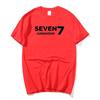 Small Group Seven Surrounding Harajuku Print Fashion Men'S And Women'S T-Shirts, Tops, Short Sleeves