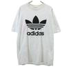 Adidas 90s Made In USA Old Trefoil Logo Short Sleeve T-shirt M Gray Men's Used