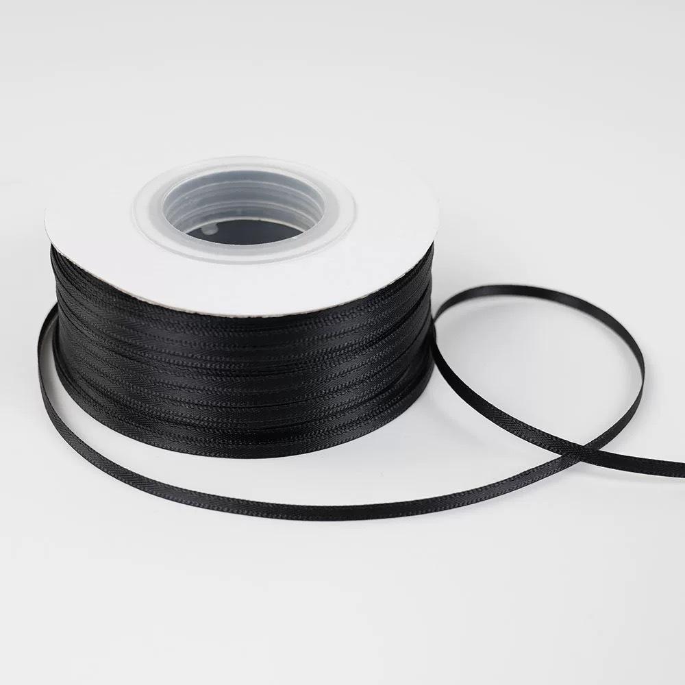 0,3 см двухсторонняя полиэстеровая лента для самостоятельной упаковки подарков и аксессуаров для волос