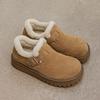 Новые зимние кожаные туфли-дерби Birkenstocks, обувь на платформе для увеличения роста, легкие повседневные хлопковые туфли