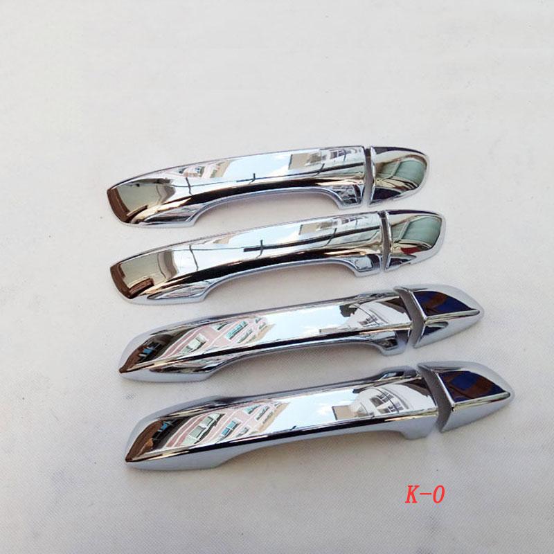 Chrome Door Handle Catch Cover Trim for Volkswagen V W Passat B8 Sedan Variant 2016 2017 Car Styling Sticker Atuo Accessories