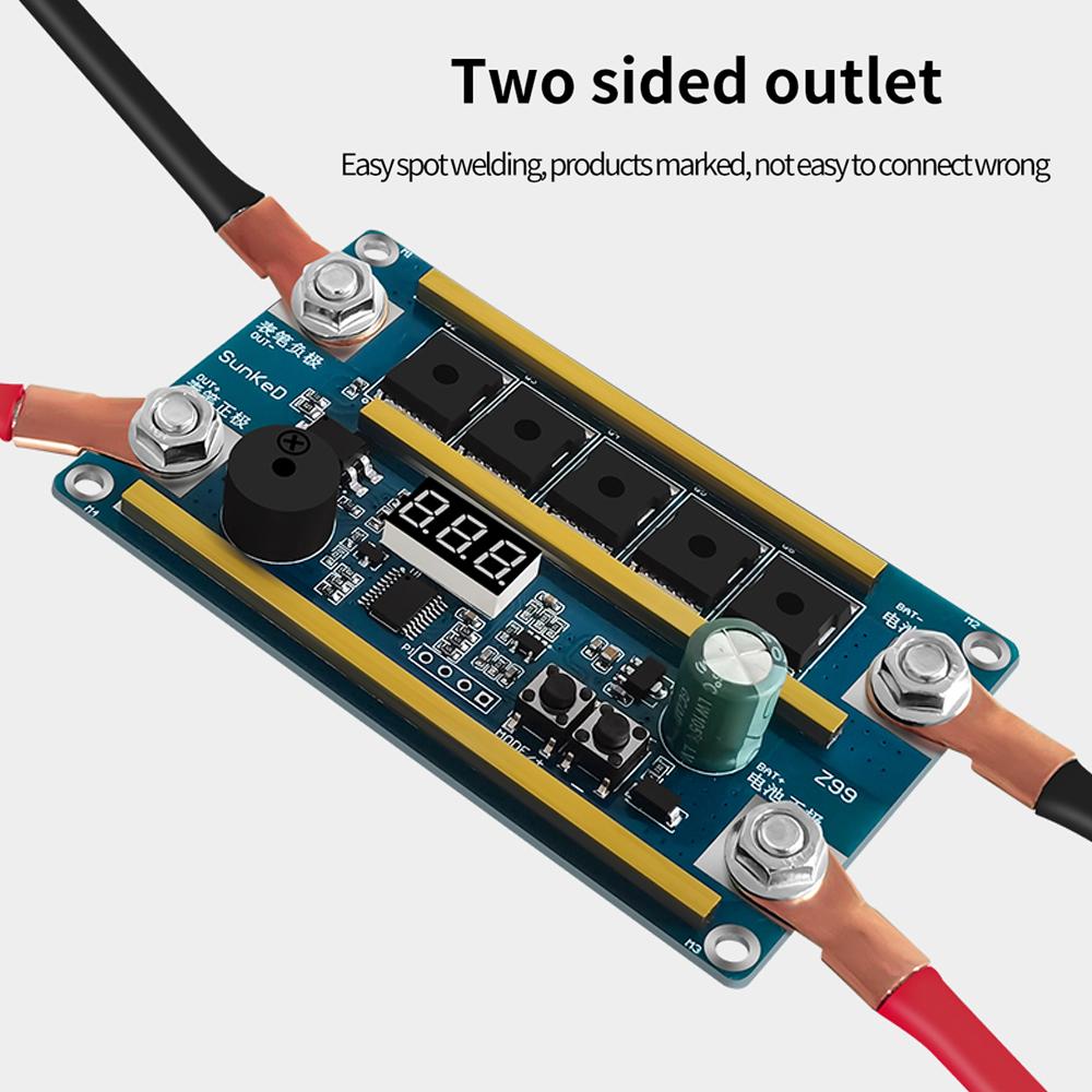 99-ступенчатая панель управления сварочным аппаратом с регулируемой точечной сваркой для сварки цилиндрического лития