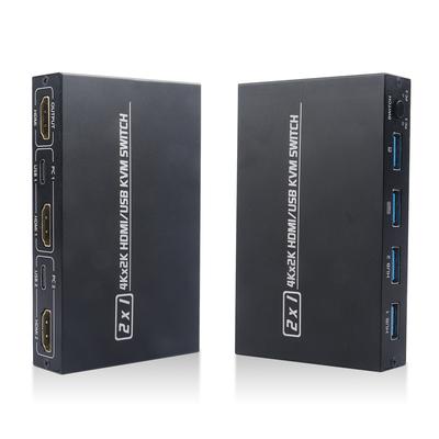 Переключатель KVM HDMI USB 2в1 AIMOS AMKVM 201CL Поддержка HD 2K * 4K 2 хоста