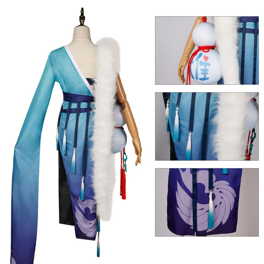 Tushan Yaya & Tushan Rongrong Cosplay Costume, Fox Spirit Matchmaker Halloween Role Play Outfit