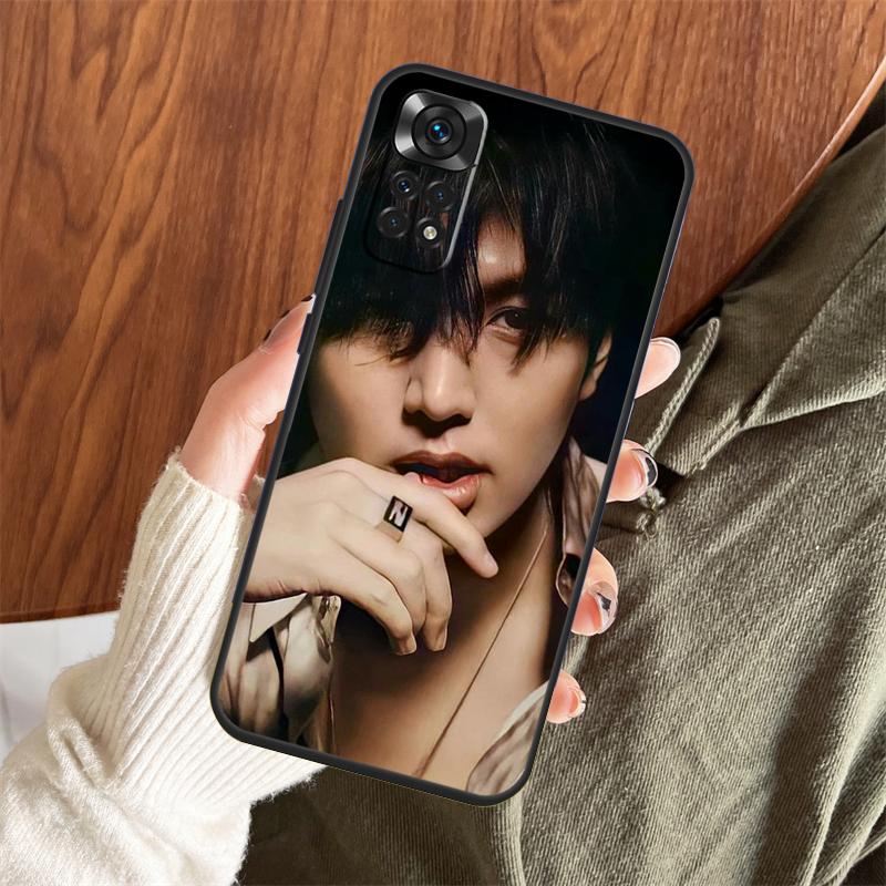 Чехол для телефона Xiaomi Redmi Note 14 Pro 13 12 11 10 15 Pro Plus Redmi 15 C 13 10C 12C 13C 14C с изображением корейского актера Ли Мин Хо