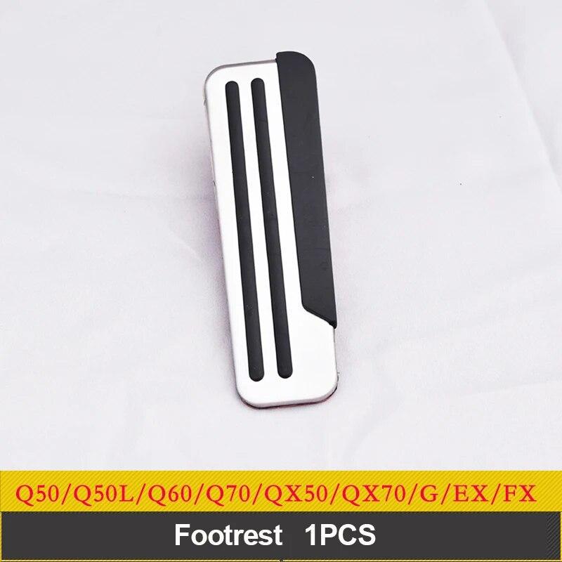 Для Infiniti Q50 QX70 Q70 Q60 G25 G35 G37 EX25 EX35 EX37 FX35 FX37 FX50 автомобильный акселератор тормозная подставка для ног чехол для педали аксессуары