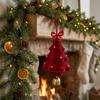 Exquisite Christmas Bell Wreath Retro Christmas Decoration Bells Xmas Tree Pendant  Wall Hanging