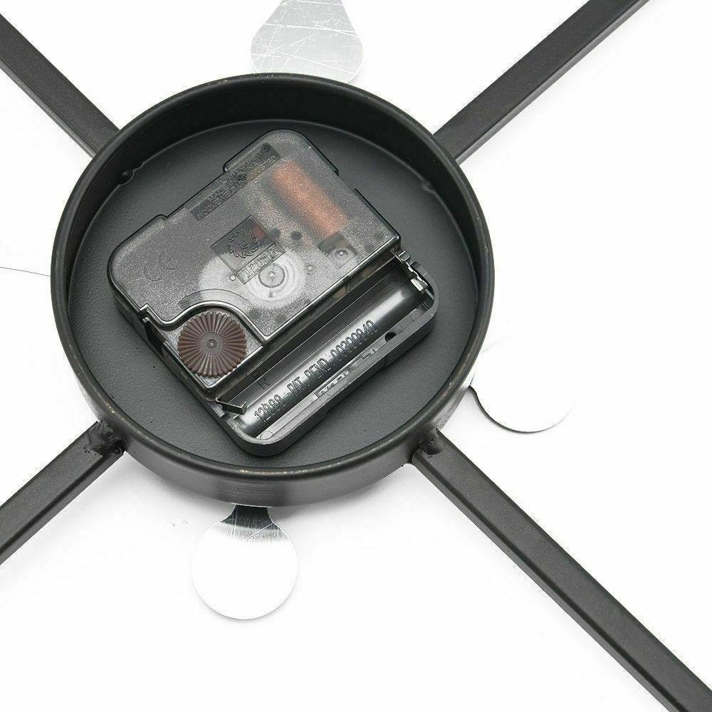 Большие металлические настенные часы-скелет, античное золото, декор для дома, круглые настенные часы, декоративные для гостиной, 40 см/50 см