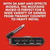 Усилитель для наушников Fender Guitar Bass MICRO Black & MUSTANG™