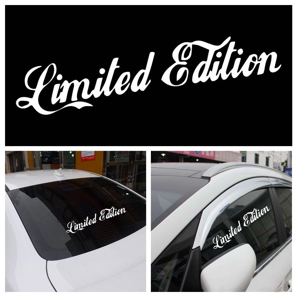 New Reflective Waterproof Auto Decal Limited Edition Window Car Stickers Auto-styling