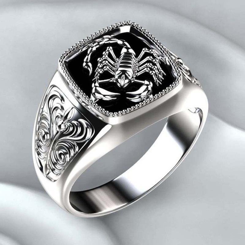 925 Sterling Silver Men Rings High Quality for Men Temperament Banquet Wedding Jewelry Anniversary Party Gifts