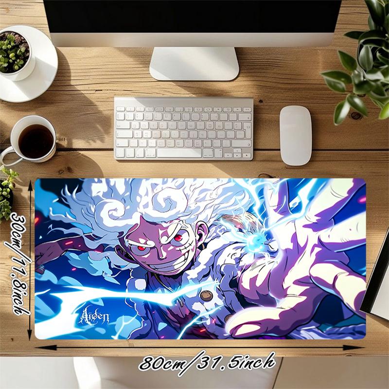 1Pc Electric Energy Burst Gaming Mouse Pad Keyboard Desk Mat Non-slip Rubber Lock Edge Waterproof Computer Mousepad for Office Home Decor S1814
