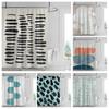 Абстрактная геометрическая граффити шторка для душа скандинавский минимализм водонепроницаемая тканевая занавеска для ванной шторка для душа 180x200