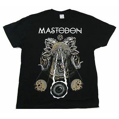 Men's Mastodon Weird Goat 2015 Tour Oct-dec T-shirt Small Black