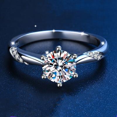 925 Pure Ring Женский подарок Любовнику Кольцо с предложением