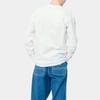 Carhartt WIP FW22 Мужская футболка с длинным рукавом American Script Белый I029955-02-XX