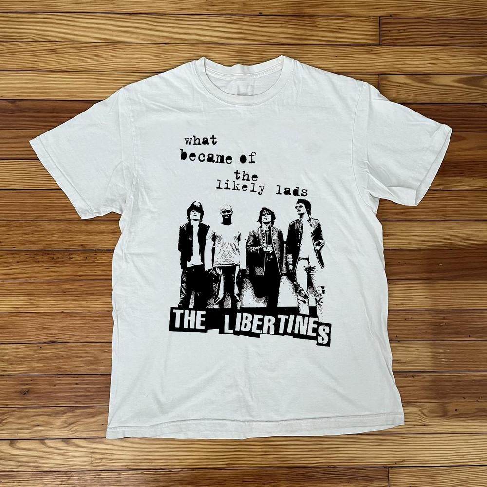 NEW The Libertines Band Gift For Fan White All Size T-Shirt AC2697