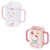 Skater Korea Baby's Jamie Loft Foldable Slim Pack Drink Holder Set of 2 Slim Kitty Forest + Hello Kitty, Mixed Colors, 1 Set