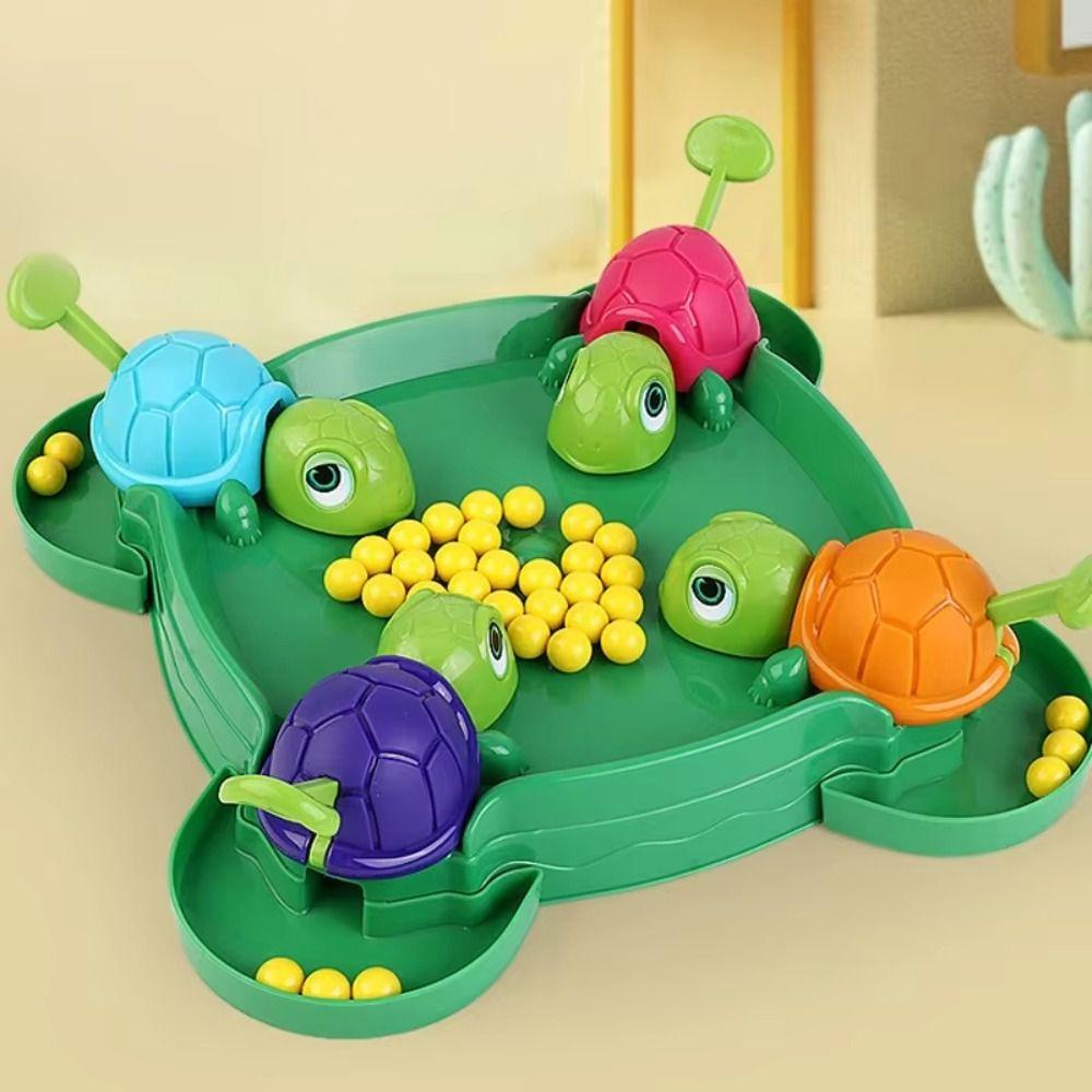 Tabletop Game Turtles Eat Beans Board Game Learning Puzzle Game Interactive Toys Kids Boys Girls