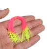 Artificial Spinner Sinking Soft Fishing Lures Beard Silicone Skirts Jig Bait Windless Rubber Squid