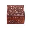 Wooden Jewellery Box for Women Wood Jewel Organizer Hand Carved with Intricate Carvings Gift Items