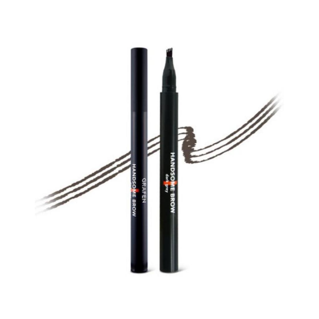 Grafen Handsome Men’s Tattoo Eyebrow, 0.8g, Dark Gray, 1pc