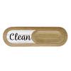 Dishwasher Magnet Surface Dirty Sign Easily Indicate To Dishwasher Status Magnet Easy Clean Clean Dishwasher Sign for Kitchen
