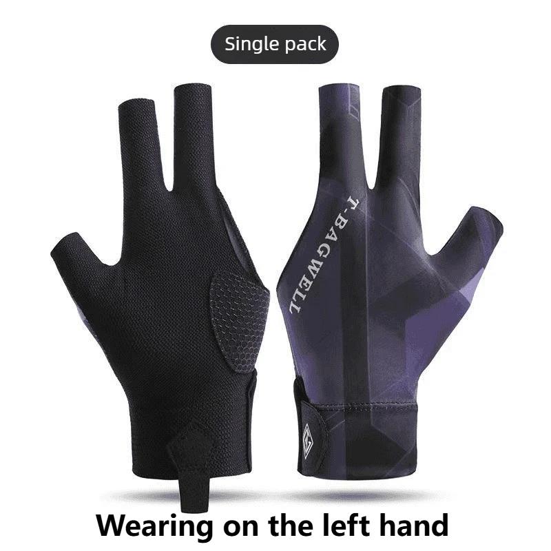 Xiaomi For Snooker Pool Glove Billiard Training Glove Pool Gloves Left Hand Billiard Gloves Open Three Finger Non-Slip Wear Resistant