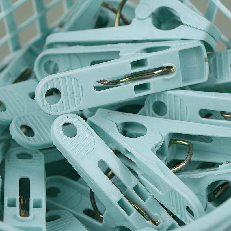 30 шт. Пластиковые прищепки для белья, прищепки для сушки одежды, ветрозащитные зажимы для одежды, маленькие прищепки с корзиной