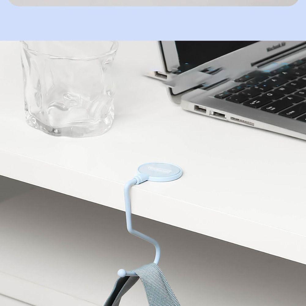 Removable Desk Handbag Hook Non-trace Backpack Rack Practical Briefcase Holder Student