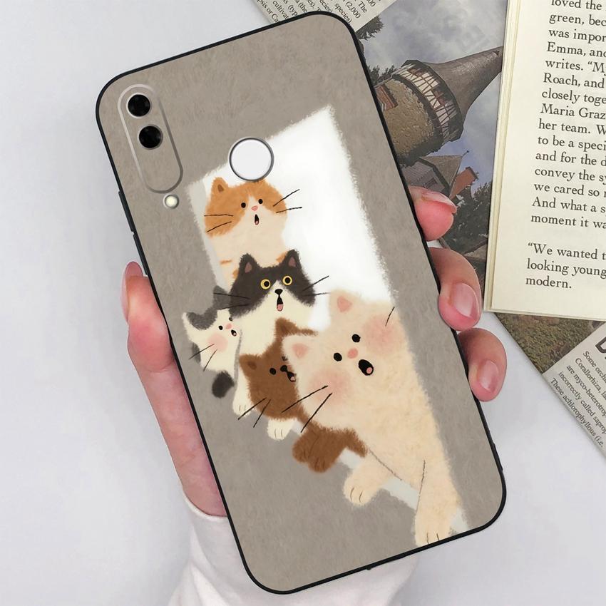 For Itel S15 S16 S17 S18 S23 P15 P17 P36 P37 P38 P40 Phone Case Playful Cat Patterns Fashion Shell Matte Silicone Dustproof Back Cover For Itel Casing