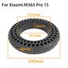 Updated 10inch Solid Tire Anti-Explosion Tire for Xiaomi M365 1S Pro Electric Scooter Shock Absorber Damping Honeycomb Tyre