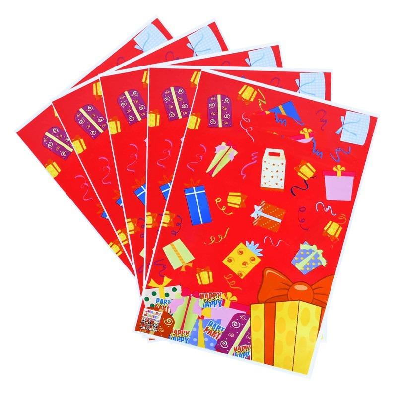 20Pcs Plastic Candy Bag Child Party Loot Bags Boy Girl Kids Birthday Party Favors Supplies Decor