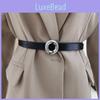 Ladies Leather Belt With Alloy Buckle For Fashion Casual And Office Style