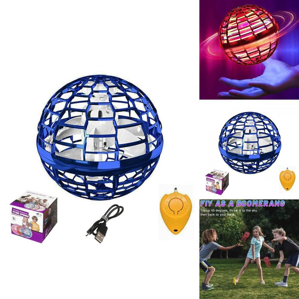 Ручное управление Про Летающий Спиннер Шар Бумеранг Игрушка Мини НЛО Дрон Подарок