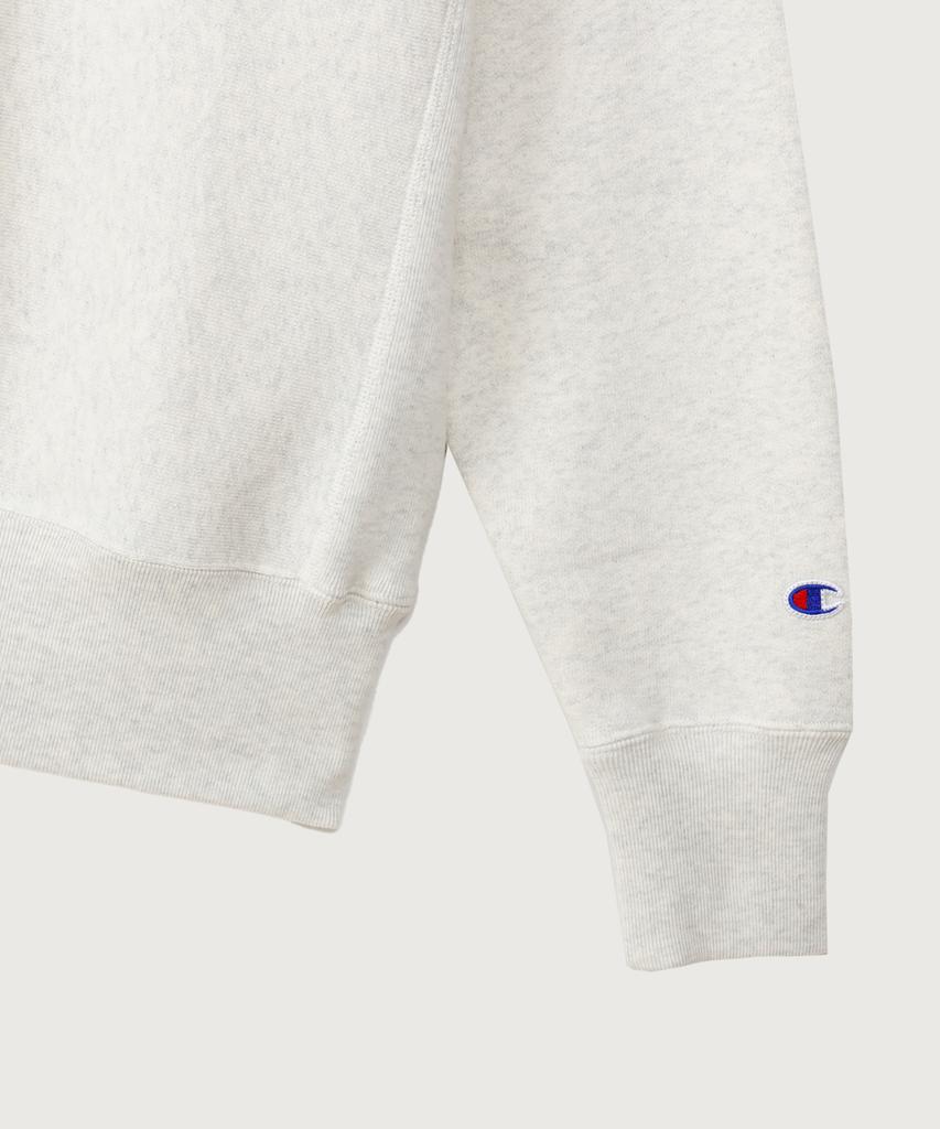 CHAMPION Reverse Weave Blu-Tack Regular Fit Brushed College Sweatshirt Natural