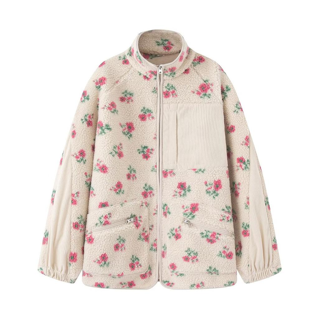 Женская куртка из искусственной замши на пуговицах, оверсайз, со сборкой по подолу, короткой длины, повседневная винтажная верхняя одежда с карманами