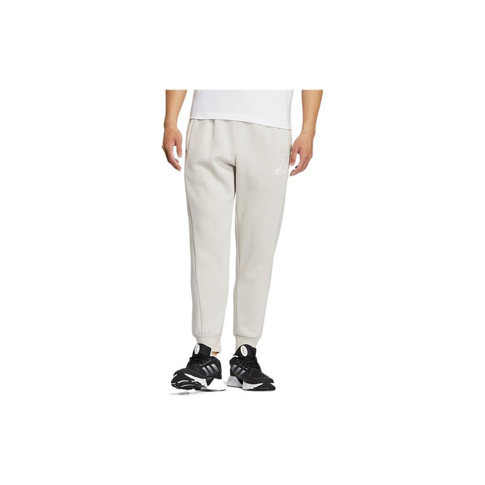 Adidas Knitted Sweatpants Men's Jade White Moderate Sweatpants HN9004