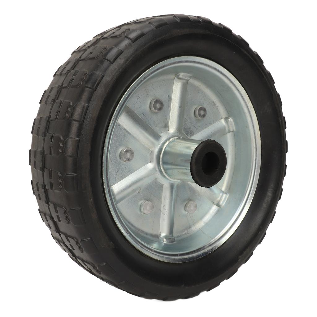10-дюймовое прицепное колесо, универсальное, 2000 фунтов, вращающаяся опора, прочное, долговечное, запасное колесо для газонокосилок, коммунальное