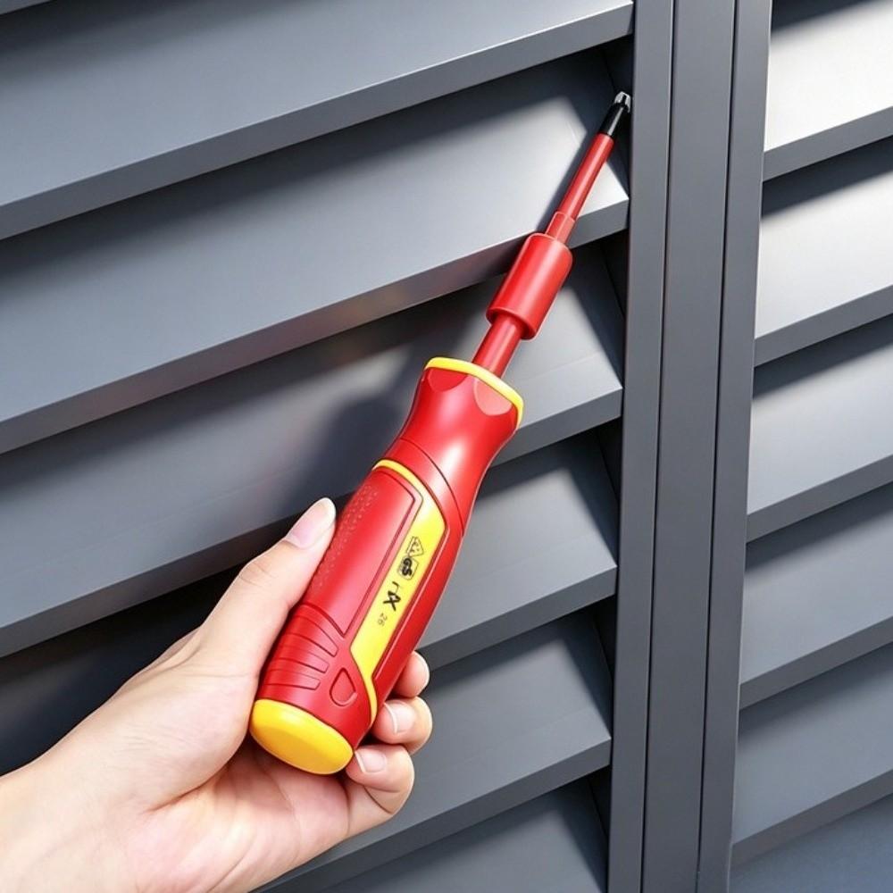 Interchangeable Bits Insulated Screwdriver Set for Electrical Repair and Hardware Maintenance