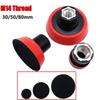 Rotary Polishing Machine Polishing Plate Sanding Discs Metal + PVC Red + Black