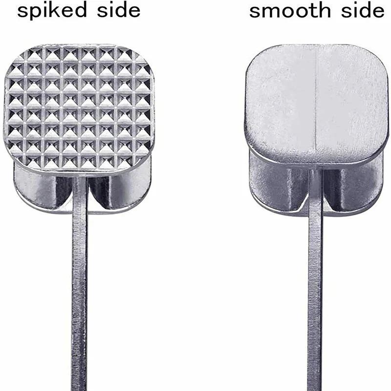 Главная Односторонний молоток из алюминиевого сплава для стейков Молоток для отбивки свинины и соснового мяса Односторонний кухонный гаджет Аксессуары