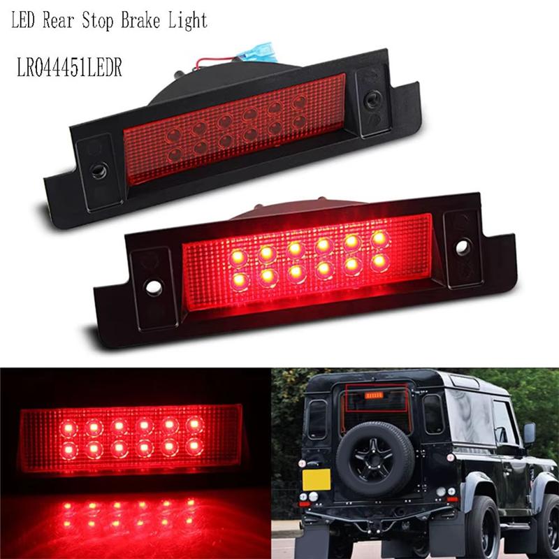Оригинальный светодиодный задний стоп-сигнал/габаритный огонь LR044451LEDR для Land Rover Defender Discovery 1990-2016, дополнительный стоп-сигнал высокого уровня