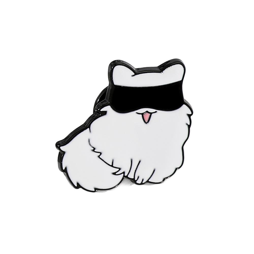 Jujutsu Kaisen Enamel Pin Cartoon Anime Brooches Animals Cat Custom Metal Hat Lapel Clothes Backpack Jewelry Friends Fans Gift